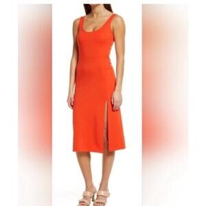 Open Edit Midi Dress NWT
